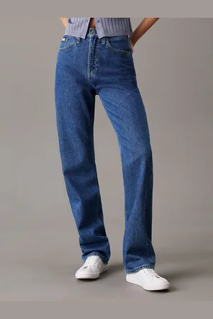Calvin Klein High Rise Straight Jeans