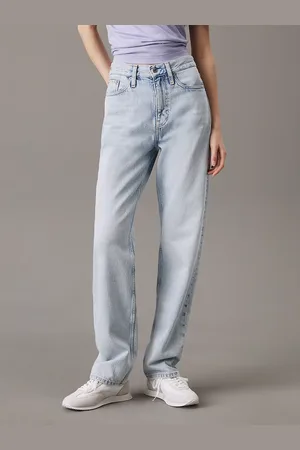 Calvin Klein High Rise Straight Jeans