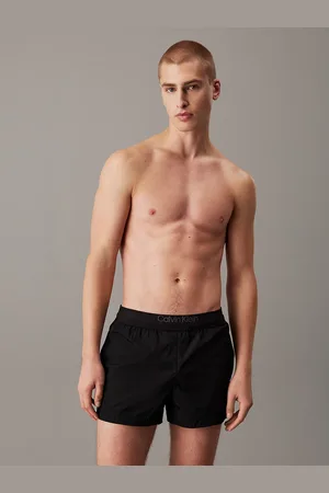 Calvin Klein Logo Waistband Swim Shorts - CK Soft Nylon