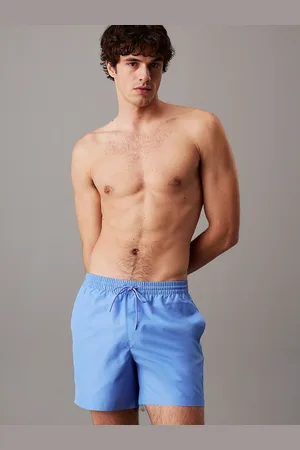 Calvin Klein Medium Drawstring Swim Shorts - Logo Tape