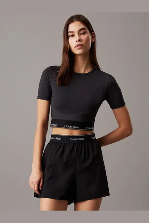 Calvin Klein Cropped Gym T-shirt