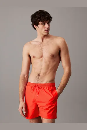 Calvin Klein Medium Drawstring Swim Shorts - Logo Tape