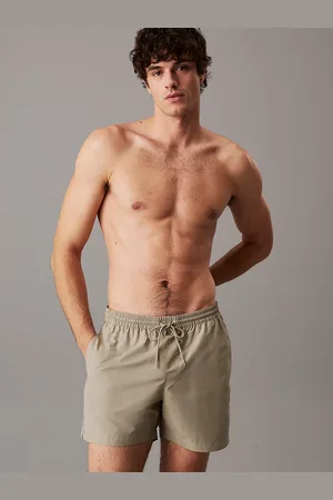 Calvin Klein Medium Drawstring Swim Shorts - Logo Tape