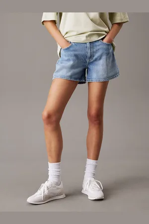 Calvin Klein Denim Mom Shorts