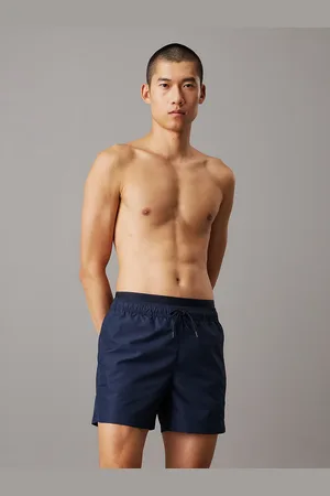 Calvin Klein Double Waistband Swim Shorts - CK Meta Legacy