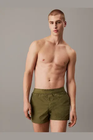 Calvin Klein Logo Waistband Swim Shorts - CK Soft Nylon