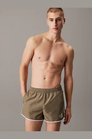 Calvin Klein Runner Swim Shorts - CK Monogram