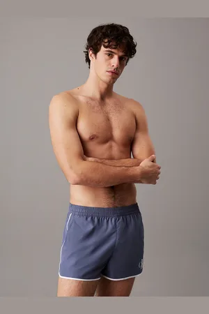 Calvin Klein Runner Swim Shorts - CK Monogram