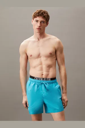 Calvin Klein Double Waistband Swim Shorts - Intense Power