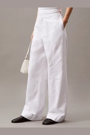 Calvin Klein Soft Cotton Linen Trousers