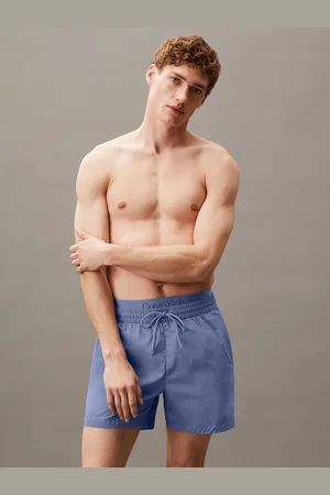 Calvin Klein Double Waistband Swim Shorts - CK Soft Nylon