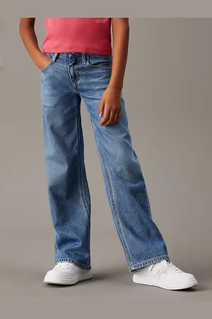 Calvin Klein Relaxed Wide Leg Jeans
