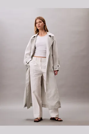 Calvin Klein Relaxed Cotton Twill Trousers