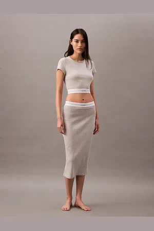 Calvin Klein Lounge Skirt - Cotton Stretch Rib