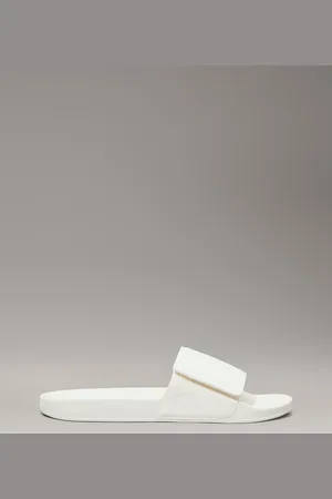 Calvin Klein Canvas Sliders