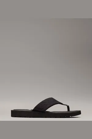 Calvin Klein Canvas Flip Flops