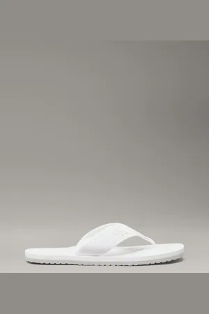 Calvin Klein Canvas Flip Flops