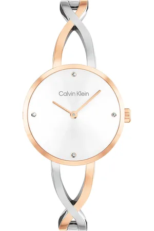 Calvin Klein Plated Steel Bracelet Watch