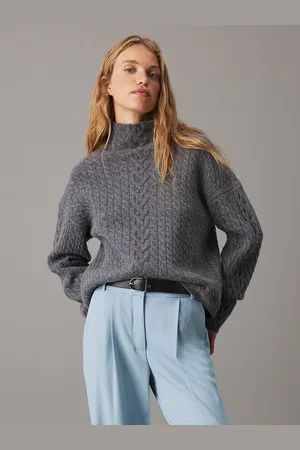 Calvin Klein Relaxed Cable Knit Jumper