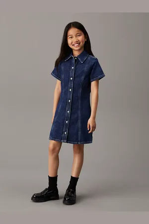 Calvin Klein Denim A-line Dress