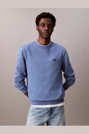 Calvin Klein Cotton Terry Badge Sweatshirt