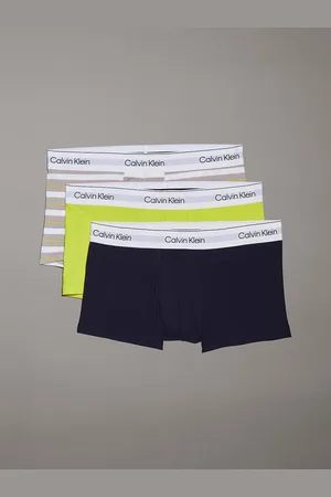 Calvin Klein 3 Pack Low Rise Trunks - Icon Cotton Stretch