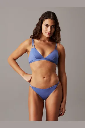Calvin Klein Triangle Bikini Top - CK Split Elastic