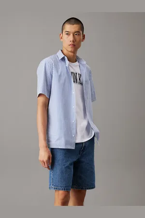Calvin Klein Striped Short Sleeve Shirt