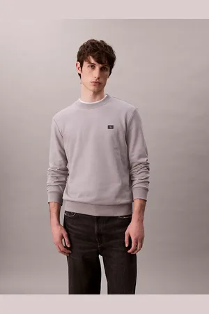 Calvin Klein Cotton Terry Badge Sweatshirt