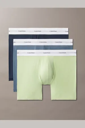 Calvin Klein 3 Pack Boxer Briefs - Cotton Modal