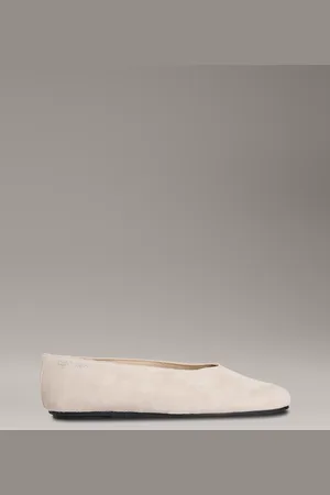 Calvin Klein Suede Ballerinas