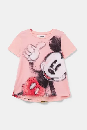 Desigual Menina T-shirts Disney - T-shirt do Mickey Mouse - RED - 11/12