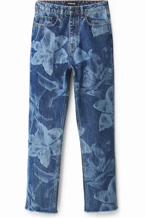 Desigual Floral Denim Jogger Catalina