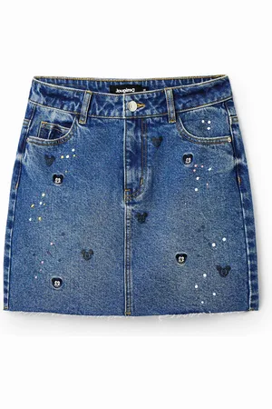 Desigual Minissaia de ganga Mickey Mouse