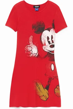 Desigual Vestido tipo t-shirt Mickey Mouse