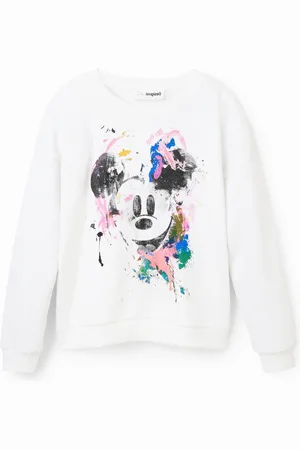 Desigual Sweatshirt Mickey Mouse splatter