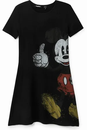 Desigual Vestido tipo t-shirt Mickey Mouse