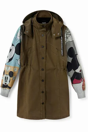 Desigual Parka capuz Mickey Mouse