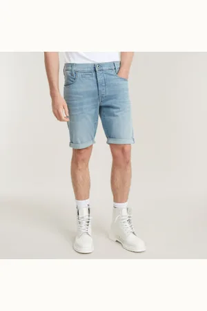 G-Star Para homem. D25471-D829-424 Short D-Staq 5-Pocket (28), Casual, Algodão, Denim