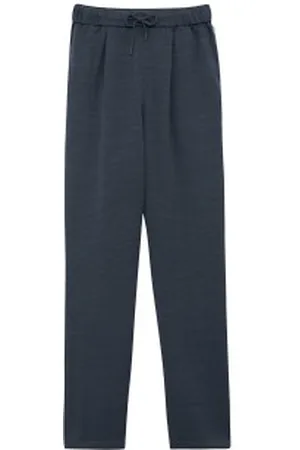 ECOALF Para mulher. GAPAMISUR0287WS23-161 Calças Misuri azul-marinho (S), Casual, Lyocell