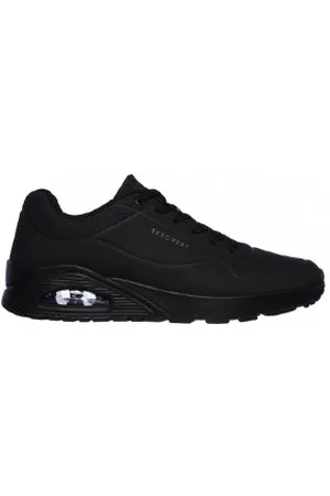 Skechers Para homem. 52458 Sapatos Uno - Stand On Air (42), Plano, 1 a 3cm, Cordão, Casual, Esportivo