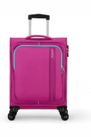 American Tourister Para mulher. 146674-7806 Mala de cabina Sea Seeker cor-de-rosa (OSFA), Casual, Poliéster, Cabine