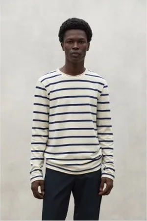 ECOALF Para homem. MCMGASTWILSO0800S24-334 Sweatshirt Wilson branca (XXL), , Casual, Manga comprida, Algodão orgânico, Sustentável, Al