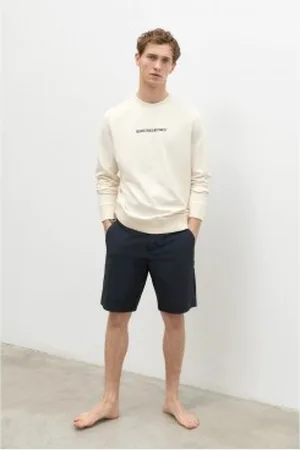 ECOALF Para homem. GASTDISAL0861MS23-001 Sweatshirt Dis (S), Casual, Manga comprida, Algodão orgânico, Sustentável, Algodão Reciclado