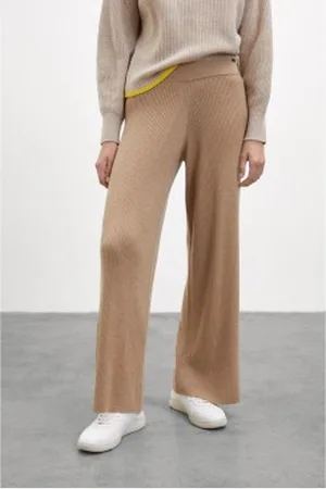 ECOALF Para mulher. GAPACIPRE0626WW23-397 Calças Cipre castanhas (M), , Casual, Sustentável, L Reciclada