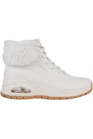 Skechers Para mulher. 167274 Sapatilhas Uno Rugged (35), 1 a 3cm, Cordão, Casual