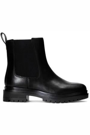 Ralph Lauren Para mulher. 802862731001 Botins em pele Corinne (36), Couro, 1 a 3cm, Nenhum, Casual