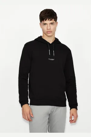 Armani Exchange Para homem. 8NZM94ZJKRZ1200 Logótipo da camisola (S), Casual, Algodão