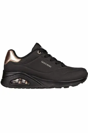 Skechers Para mulher. 177094 Formadores UNO (35), Tecido, 3 a 5cm, Cordão, Casual