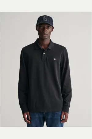 GANT Para homem. 2230 Pólo Shield em piqué (5XL), Casual, Algodão, Manga comprida